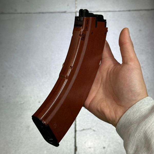 Tokyo Marui Bakelite Realskin 35 Rds Gas Magazine for AKM