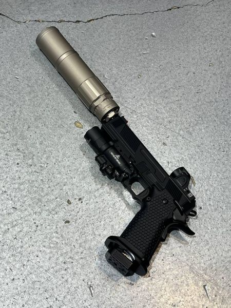 トイガン ASSASSINS SILENCER MODEL ARES Silencer Replica for VZ58 - bunker501