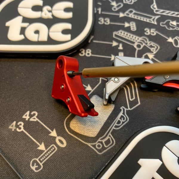 C&C Tac OP Style CNC Aluminum Trigger For Umarex / VFC Glock
