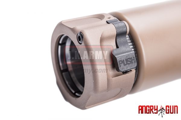 新品未使用　ANGRY GUN SUREFIRE SOCOM556-MINI SOCOM556 MINI DUMMY SILENCER (FULL MARKING VERSION)