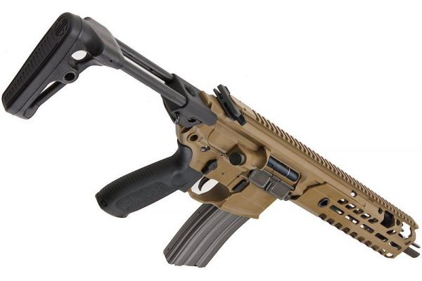 SIG AIR MCX Virtus SBR AEG Airsoft ( Licensed By SIG SAUER ) ( By VFC ) (  Black )