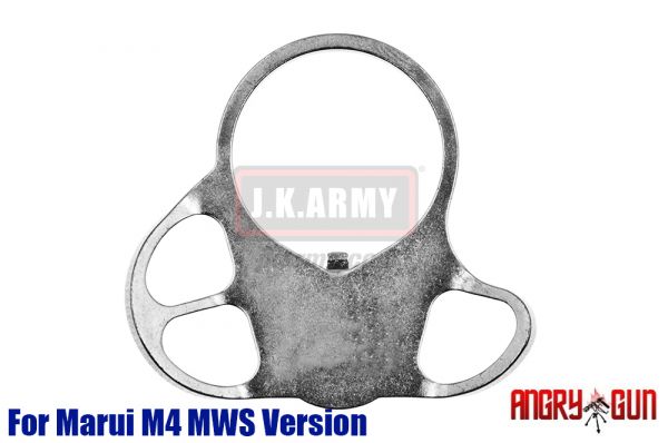 Angry Gun MK18 CQD Rear Sling Mount End Plate - Marui TM M4 MWS GBB Version