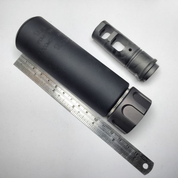 レプリカ　ANGRY GUN SOCOM DUMMY SILENCER ブラック SOCOM556 Dummy Silencer – Full Marking | Angry Gun