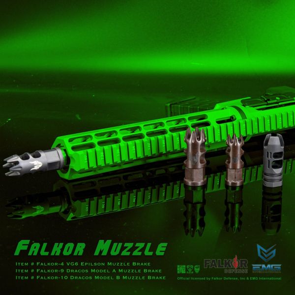 PSJ / EMG/Falkor M-LOK ハンドガード M4電動ガン用 トラニー