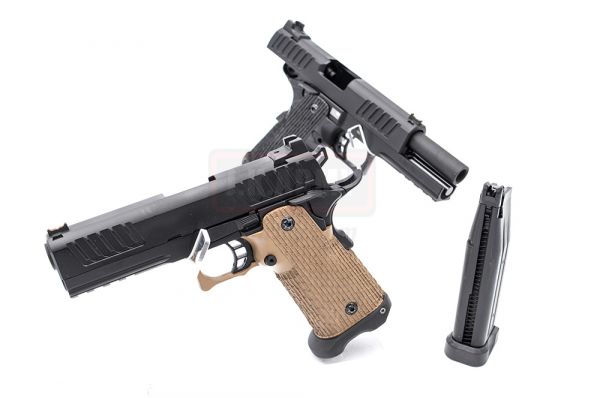 ARMY ST Style P R603 GBB Pistol ( Black , DE Frame )