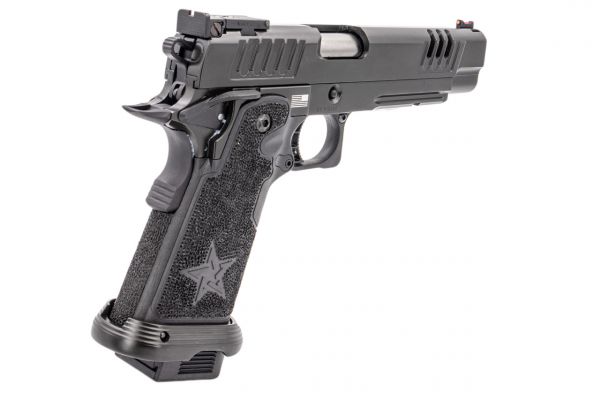 EMG Staccato Licensed XL 2011 ( Stippling Grip Version ) Hi-Capa GBB Pistol  Airsoft ( by ARMY )