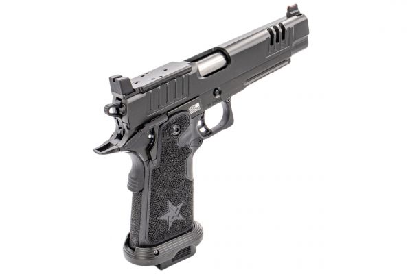 EMG Staccato Licensed XL 2011 RMR ( Stippling Grip Version ) Hi-Capa GBB  Pistol Airsoft ( by ARMY )