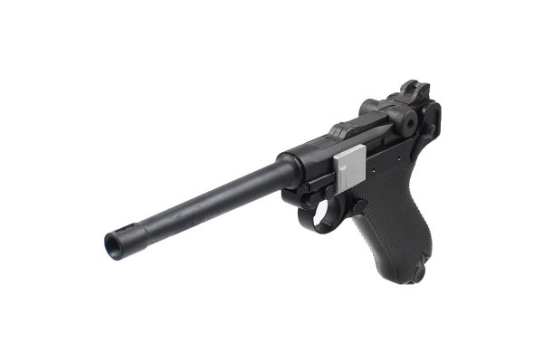 Tanaka Luger P08 GBB Airsoft Pistol (6 inch, Heavy Weight