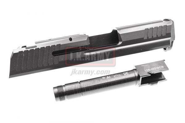 BA Custom Steel Slide Set for Umarex / VFC HK45CT Airsoft GBB Pistol