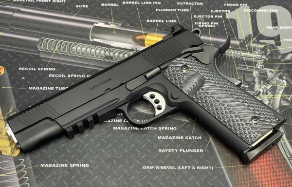 Bomber CNC Aluminum 1911 SFA Operator Slide & Frame Kit for
