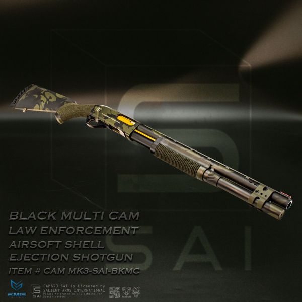 EMG SAI Law Enforcement Airsoft Shell Ejection Pump Action Shotgun