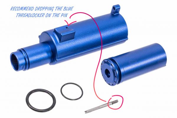 C&C Tac SAIGA 12 Performance Nozzle Set For Marui TM SAIGA-12 GBB Series (  CNC Aluminum )