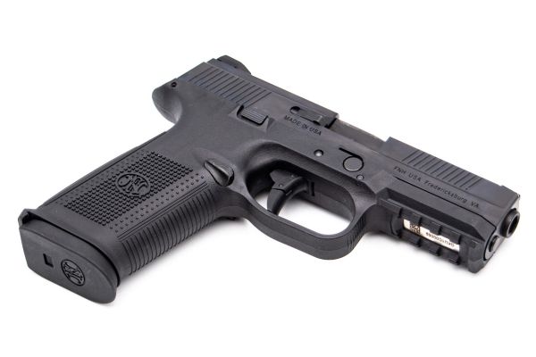 Cybergun / VFC FNS-9 Steel Slide GBB Pistol ( Black / Sivler