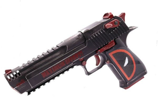 Cybergun Licensed Desert Eagle .50 L6 GBB Pistol (Dead Pool Edition)