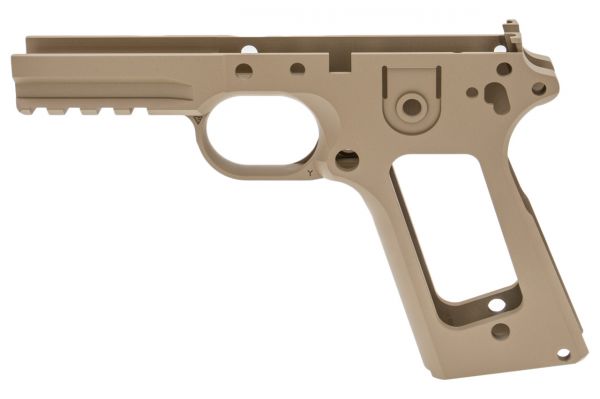 Detonator Colt Style M45A1 Aluminum Slide & Frame Set for Tokyo Marui TM M45A1  GBB ( Tan ) (