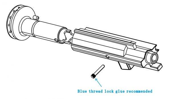 Bow Master 7 Series Aluminum CNC Loading Nozzle with Ultra Stabilize Valve  Set For UMAREX / VFC