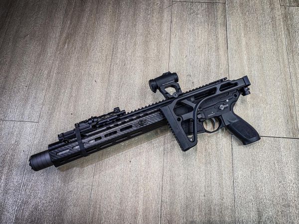 Artisan Folding Style Stock for MCX / M1913 20mm Rail ( DE )