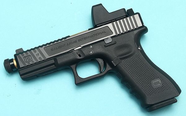 Umarex / VFC EMG SAI Tier 1 RMR Version Glock 17 GBB Pistol ( BK )