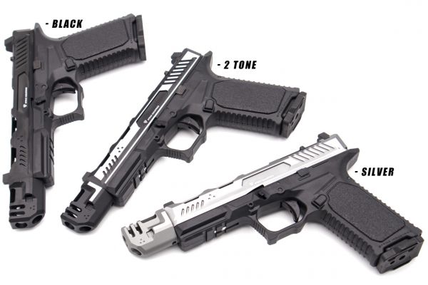 EMG Strike Industries コンペンセイター付き ARK-17 (ブラック) ガスブローバックガン EMG STRIKE INDUSTRIES ARK17 G17 ガスブローバック GBB w⁄ コンペン