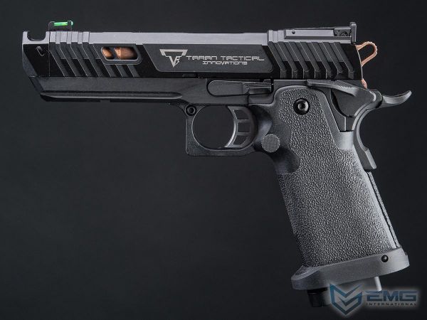 EMG TTI Licensed JW4 2011 Pit Viper Hi-Capa GBB Pistol Airsoft ( by AW  Custom / Semi-Auto / Full Auto / Gas / TT-PV0130 ) ( Licensed by Taran  Tactical Innovations ) ( John Wick )