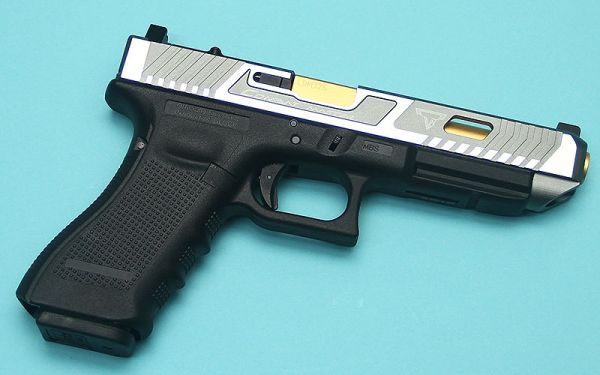 EMG Umarex / VFC TTI Glock 34 GBBP ( G&P Custom ) ( GY / SV