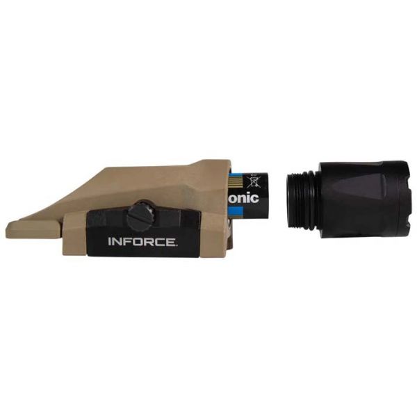 Inforce WML Gen 3 LED Weapon Light, White/IR LED, 450 Lumens