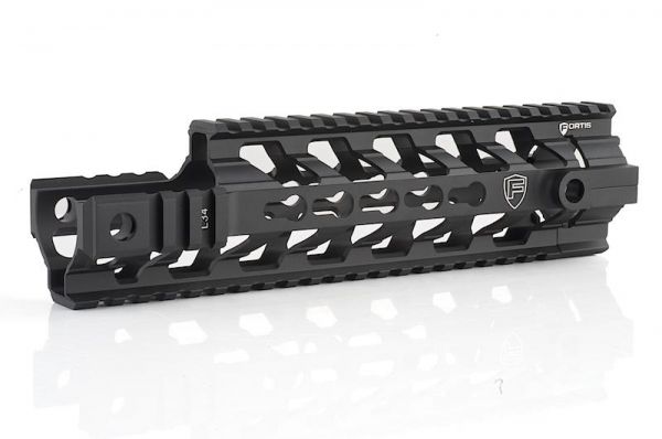 PTS Fortis REVTM Free Float Rail System 9 CAR Cutout ( Black