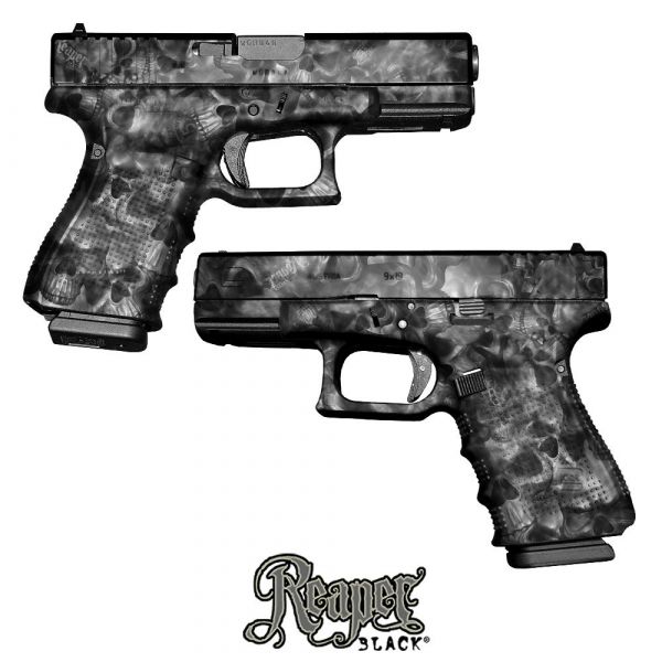 Black Camo Gun Pattern, Black OCP