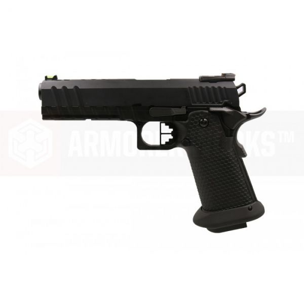 AW Custom™ HX2033 'Black Ace' Hi-Capa GBB Airsoft Pistol