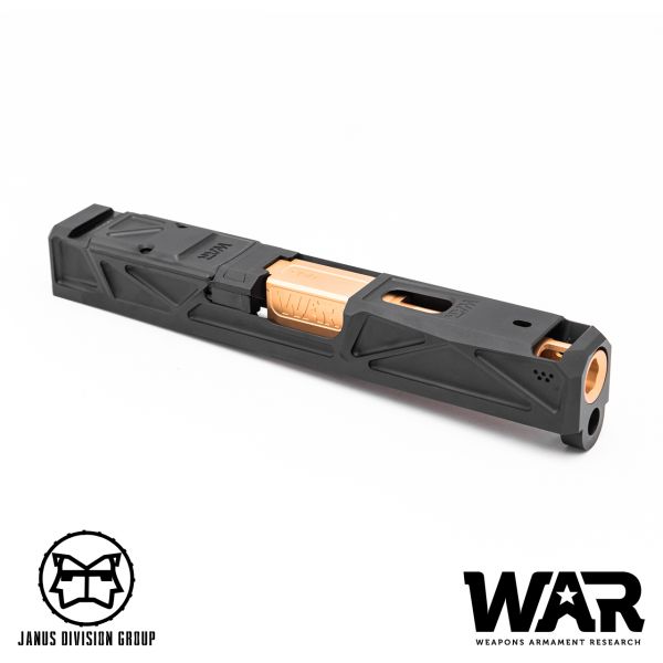 JDG WAR Afterburner RMR Slide Set for TM Model 19 ( Licensed by WAR ) (  Black Slide w/