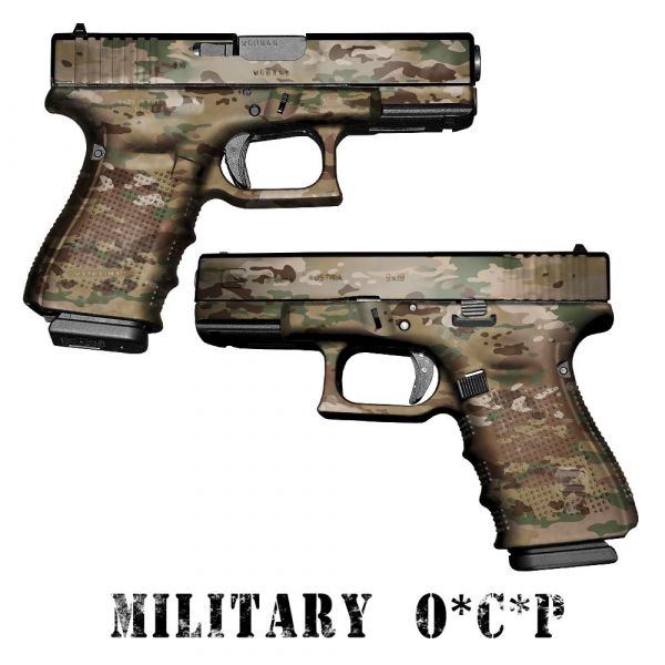 Gunskins Pistol Skin Camouflage Wrap-OCP ( MC Style )