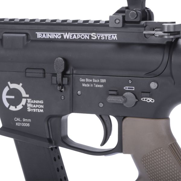 King Arms TWS 9mm Carbine GBB ( Black )