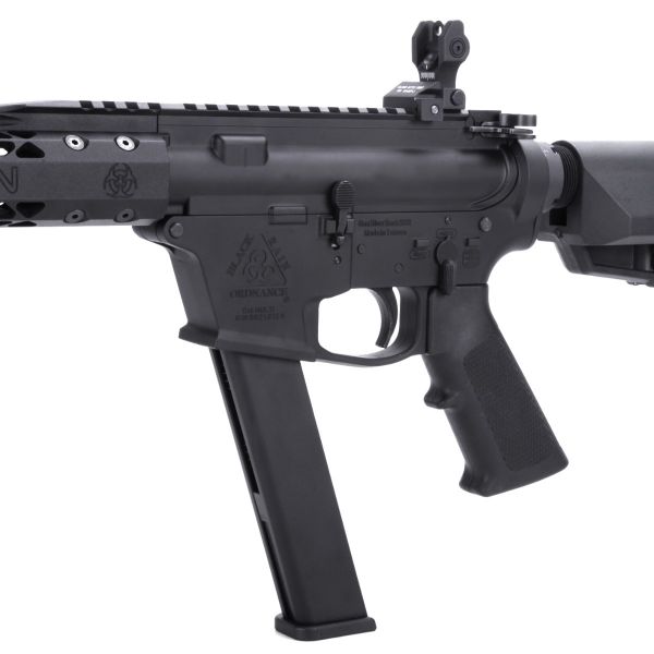 King Arms TWS Black Rain Ordnance 9mm Carbine GBB Airsoft ( Black )