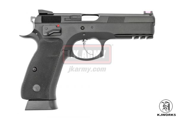 KJ Works CZ 75 SP-01 Shadow GBB Pistol ( ASG Licensed