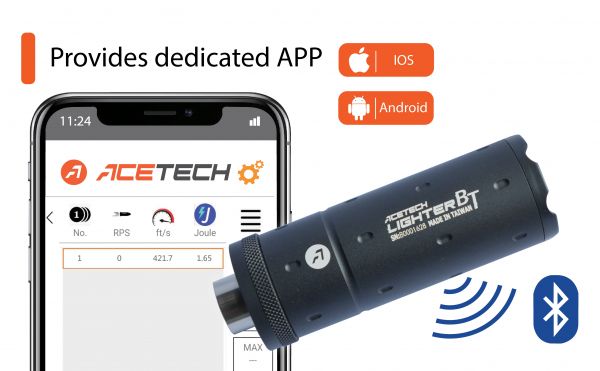 ACETECH Lighter BT Tracer / Chronograph Unit ( 14mm CCW