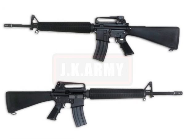 WELL M16A3 RIS Spring Powered Airsoft Gun Assault Rifle