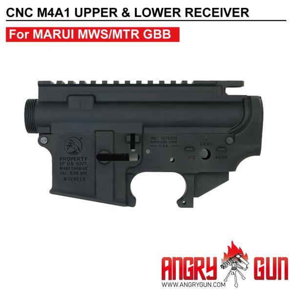 Angry Gun CNC Lower Receiver for Marui TM MWS / MTR GBB  MK MOD