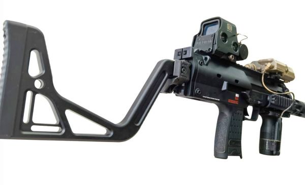 Bow Master M1913 20mm Picatinny Rail Stock Adapter For UMAREX / VFC MP7 GBB