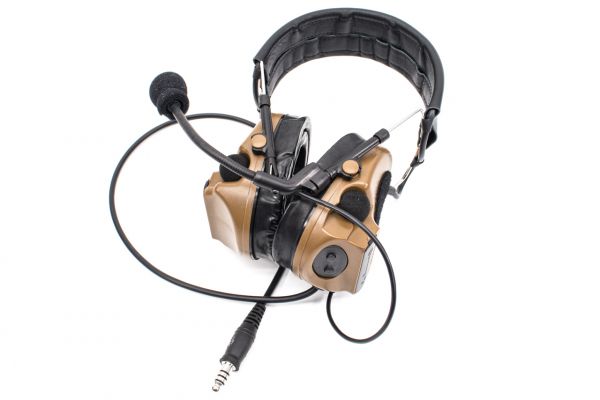 TCA COMTAC III V2 Noise Reduction Headset - Single Channel NATO 7.1mm  Connector ( CT3 )