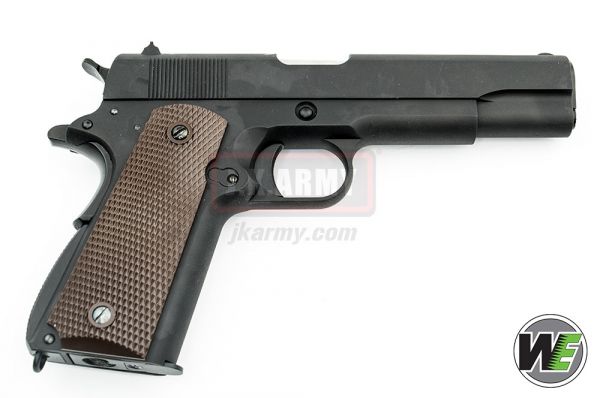 WE M1911 Metal GBB Pistol - CO2 Version ( BK )