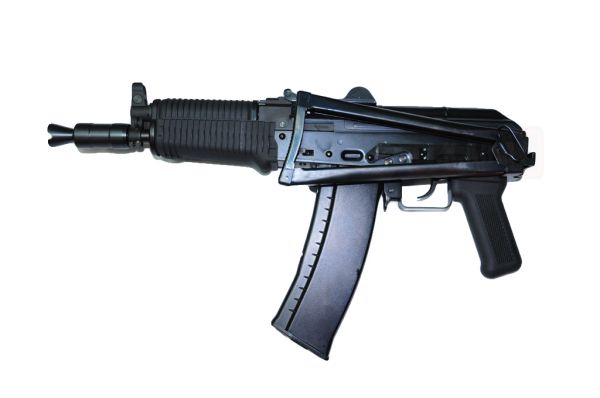 WE AK74 UN GBB Gas Blow Back Rifle ( Black )