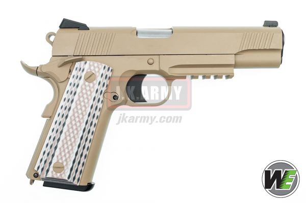 Tokyo Marui M45A1 Gas Blowback Pistol in Desert Tan