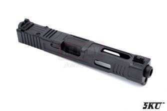 5KU F Style RMR Cut Slide Set for TM G Model 17 ( Black ) 