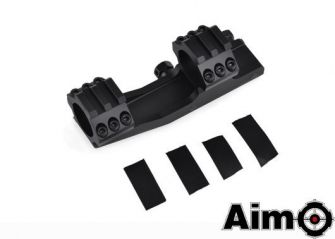 AIM-O 25.4mm One Piece Cantilever Scope Mount ( BK )