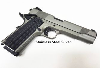 Unicorn Precision Inc x Angry Gun Custom 1911 Gas Blow Back Pistol ( Basic Version ) ( Stainless Steel Silver )