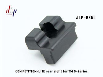 JLP Competition-Lite Rear Sight for TM G-Series G Model ( Black )