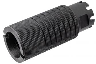 Asura DTK Krinkin Style Muzzle Brake for AK Series Airsoft ( 24mm CW ) ( Acetech Blaster M Tracer Unit Ready )