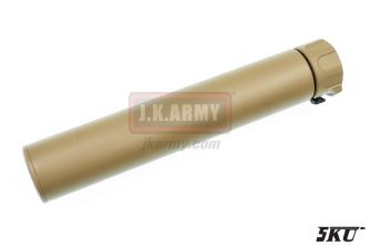 5KU SOCOM762-RC Dummy Silencer -14mm ( Tan )