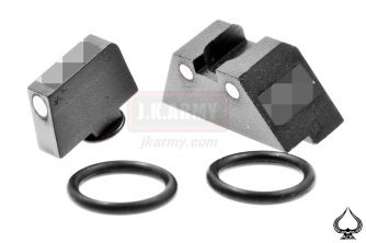Ace One Arms Front and Rear High Sight Set for FI Slide ( BK )