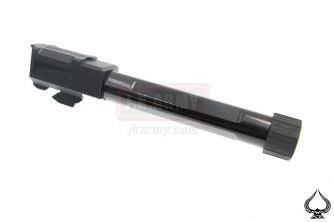 A1A Model 17 Stainless Steel NINE Style 14mm CCW Threaded Outer Barrel ( Type Flat )